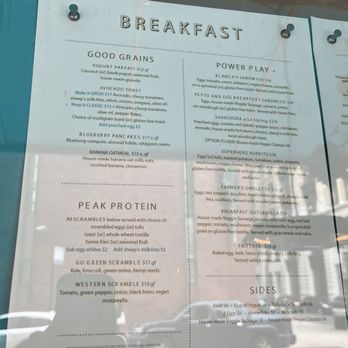 Spring Cafe Aspen - Breakfast menu - Vegetarian Near Me - New York, New York