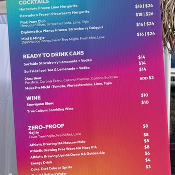 San Diego Pride - VIP Bar Menu - Festivals Near Me - San Diego, California San Diego Pride - VIP Bar Menu - Festivals Near Me - San Diego, California