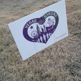 Vegas Strong 5K - Signage - Races & Competitions Near Me - North Las Vegas, Nevada