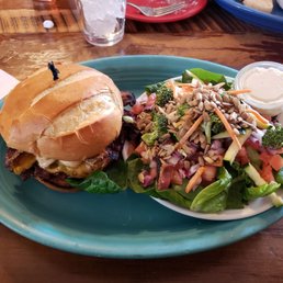 Bacon Burger w/ fries.