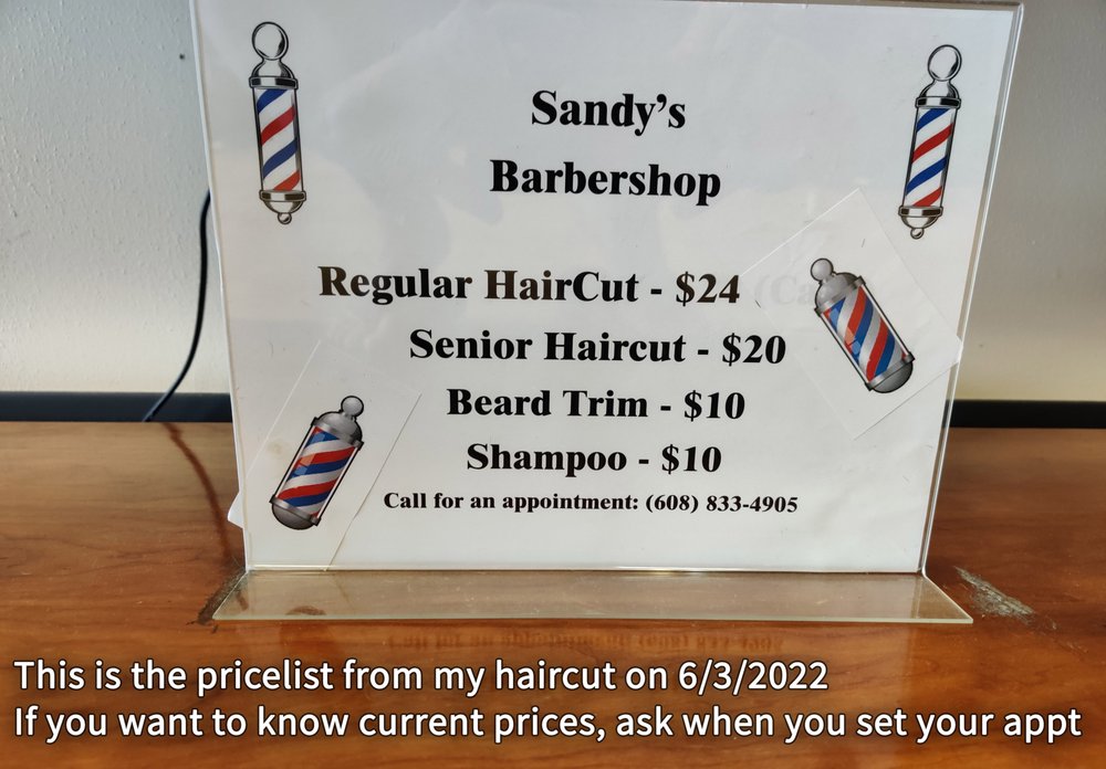 SANDY’S WEST SIDE BARBER SHOP Updated October 2024 21 Reviews