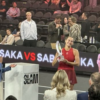 Michelob ULTRA Arena - Women world number 1 tennis player Aryna Sabalenka - Venues & Event Spaces Near Me - Las Vegas, Nevada Michelob ULTRA Arena - Women world number 1 tennis player Aryna Sabalenka - Venues & Event Spaces Near Me - Las Vegas, Nevada