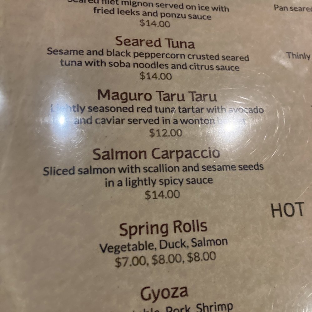 Aozora - App menu - Japanese Near Me - Montclair, New Jersey Aozora - App menu - Japanese Near Me - Montclair, New Jersey