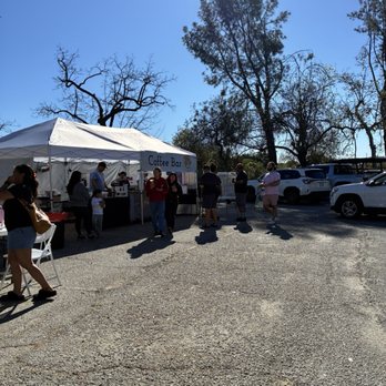 Marigold Coffee Collective - Lines at about 9:20 on free-admission Sunday - Coffee & Tea Near Me - Claremont, California