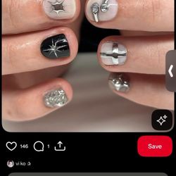 Paradise Nail Salon and Spa - An example of what he wanted