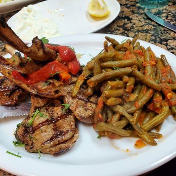 Chris' Taverna - Lamb chops - Greek Near Me - Boynton Beach, Florida Chris' Taverna - Lamb chops - Greek Near Me - Boynton Beach, Florida