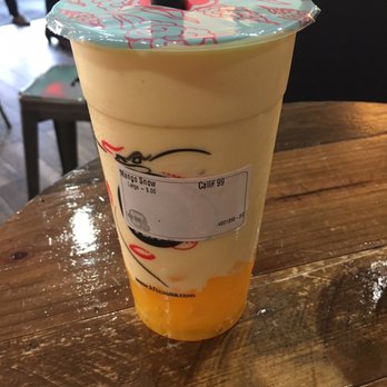 Kung Fu Tea - Mango snow slush with mango fruit - Bubble Tea Near Me - Annandale, Virginia Kung Fu Tea - Mango snow slush with mango fruit - Bubble Tea Near Me - Annandale, Virginia