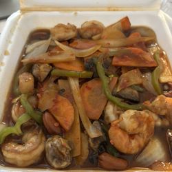 C50 Kung Bo shrimp spicy