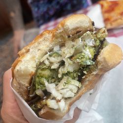 Arcata Pizza & Deli - After the first bite.