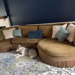 Habitat For Humanity of Kansas City - Large sectional couch from Habitat. We love it!