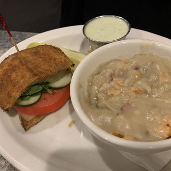 Lewis and Clark's - Gumbo and Eggplant Stack Sandwich - American Near Me - St Charles, Missouri