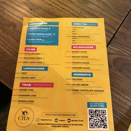 Other side of menu Other side of menu