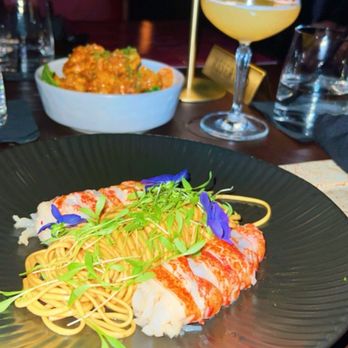 SAVÚ - Lobster lo mein - Asian Fusion Near Me - Charlotte, North Carolina