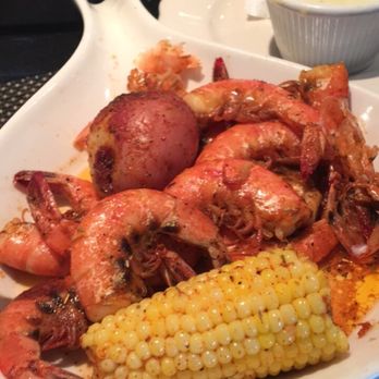 Pappas Seafood House - I always order this during happy hour. Wished the corn was a little bigger but overall, awesome - Seafood Near Me - Webster, Texas Pappas Seafood House - I always order this during happy hour. Wished the corn was a little bigger but overall, awesome - Seafood Near Me - Webster, Texas