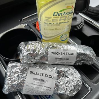 QuikTrip - Travelers Lunch - Both tacos were great and had a great flavor - The brisket was the best of the two !!! - Convenience Stores Near Me - Conroe, Texas QuikTrip - Travelers Lunch - Both tacos were great and had a great flavor - The brisket was the best of the two !!! - Convenience Stores Near Me - Conroe, Texas