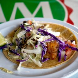 Tacombi - Baja Crispy Fish Taco: $6.98; $7.58 with tax