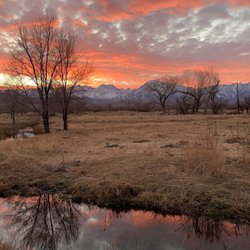 The Bishop Area Chamber of Commerce - Sunset in the Owens valley - favorite spot in bishop
