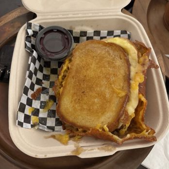 Cora at Roseburg Square - The top of a Honey Love Sandwich. - Cocktail Bars Near Me - Modesto, California
