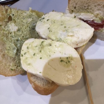 Slice Italia - Mozzarella Caprese sandwich Bread was very soft - Italian Near Me - Rancho Mirage, California