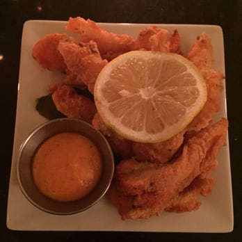 Melba's Restaurant - Catfish strips with chipotle mayo sauce - Southern Near Me - New York, New York Melba's Restaurant - Catfish strips with chipotle mayo sauce - Southern Near Me - New York, New York