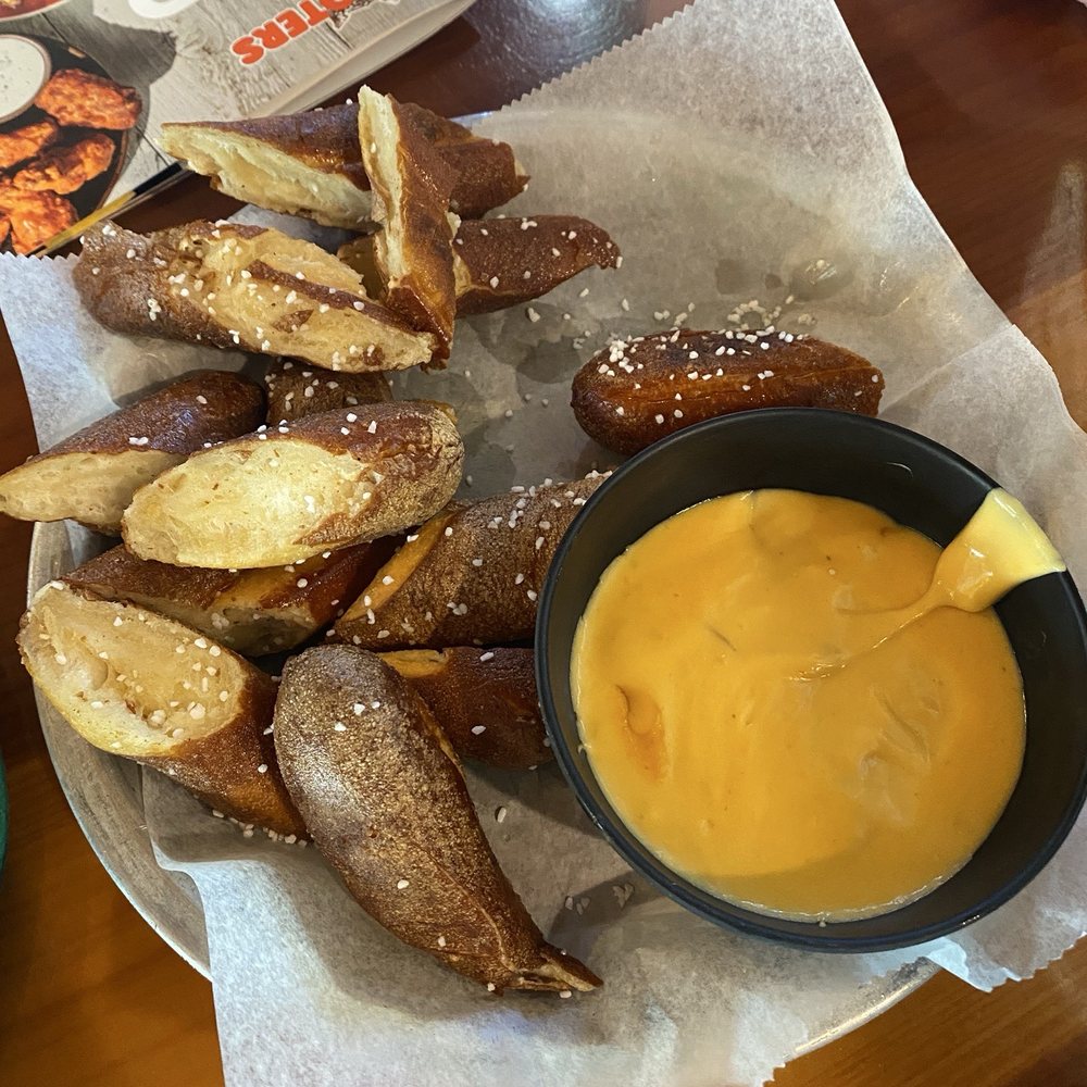 Hooters - Pretzel Bites our favorite appetizer! - Chicken Wings Near Me - Buford, Georgia Hooters - Pretzel Bites our favorite appetizer! - Chicken Wings Near Me - Buford, Georgia