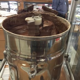 Fudge being made Fudge being made