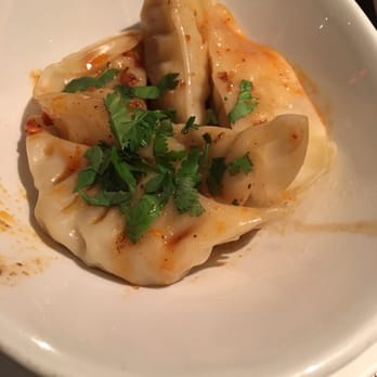Mah-Jong Chinese Kitchen - Szechuan Chicken Dumplings - Chinese Near Me - Plano, Texas Mah-Jong Chinese Kitchen - Szechuan Chicken Dumplings - Chinese Near Me - Plano, Texas