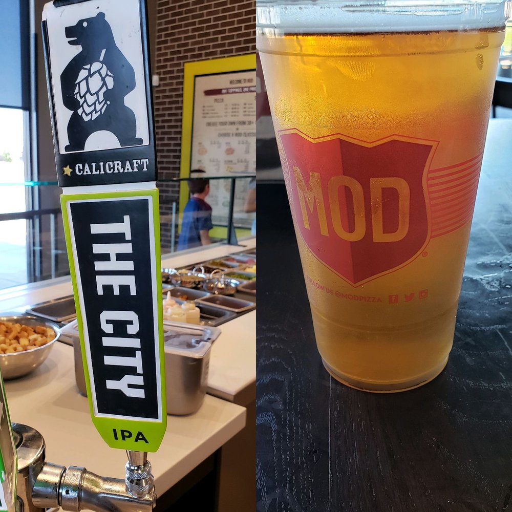 MOD Pizza - Had to try The City IPA... really good - Fast Food Near Me - Tracy, California MOD Pizza - Had to try The City IPA... really good - Fast Food Near Me - Tracy, California