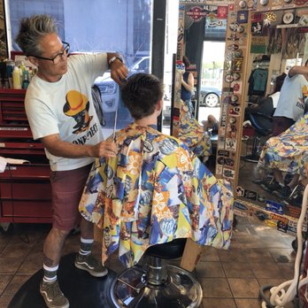 Paper Scissors Rock Salon - Masao working his magic - Hair Extensions Near Me - Venice, California Paper Scissors Rock Salon - Masao working his magic - Hair Extensions Near Me - Venice, California