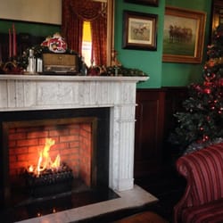 The Library Bar - What a Christmas scene :)