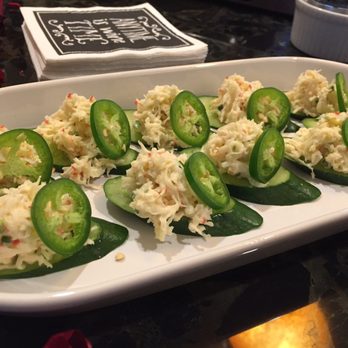 Y'S Kitchen Japanese Catering - Crab cucumber bites for cocktail hour - Caterers Near Me Y'S Kitchen Japanese Catering - Crab cucumber bites for cocktail hour - Caterers Near Me