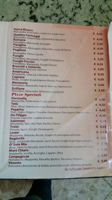 Menu photo 5 Pizzeria Bella Napoli Nocera Superiore, SA