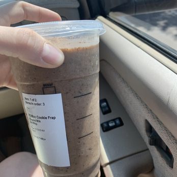 Starbucks - Obvious nothing but a Java Chip Frappuccino Blended Coffee when ordered a mocha cookie crumble frappuccino! - Coffee & Tea Near Me - Chandler, Arizona