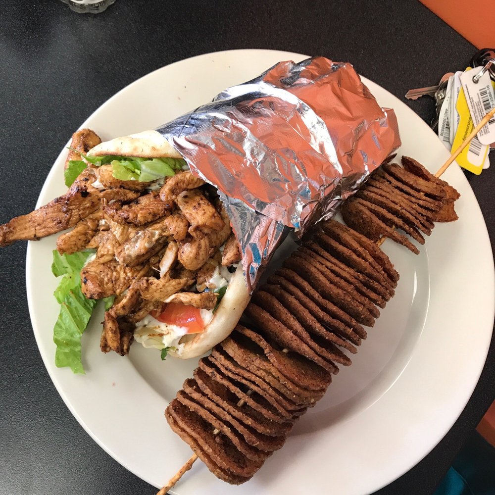Bateeni Mediterranean Grill - Chicken gyro - Mediterranean Near Me - Greenville, North Carolina