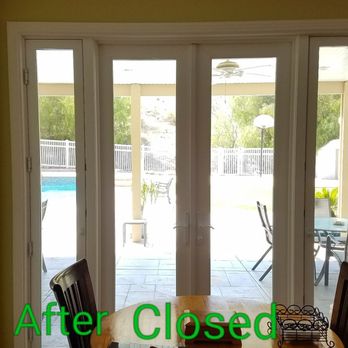 Safeguard Windows and Doors - New French doors. Inside closed. - Windows Installation Near Me - Riverside, California Safeguard Windows and Doors - New French doors. Inside closed. - Windows Installation Near Me - Riverside, California