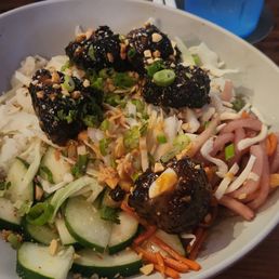 Vegan Bun Cha Bowl