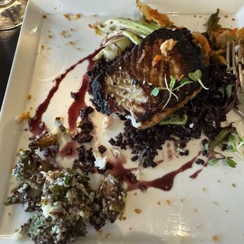 Alderbrook Resort & Spa - The miso sturgeon and Brussels sprouts. - Resorts Near Me - Union, Washington Alderbrook Resort & Spa - The miso sturgeon and Brussels sprouts. - Resorts Near Me - Union, Washington