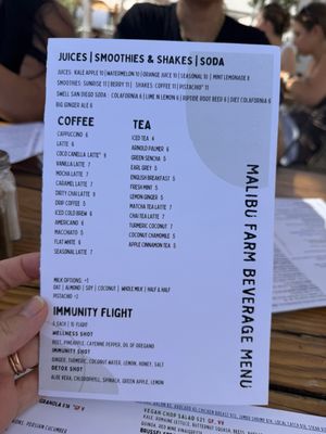 Menu photo 4 Malibu Farm Restaurant Malibu, CA Menu photo 4 Malibu Farm Restaurant Malibu, CA