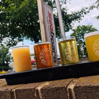 Seaboard Brewing, Tap Room & Wine Bar - Flight of beer - Wine Bars Near Me - Matthews, North Carolina Seaboard Brewing, Tap Room & Wine Bar - Flight of beer - Wine Bars Near Me - Matthews, North Carolina