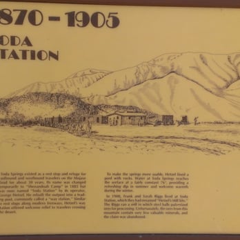 CSU Desert Studies Center - Sign #4 posted near the restroom describing Zzyzx during the listed years. - Colleges & Universities Near Me - Baker, California CSU Desert Studies Center - Sign #4 posted near the restroom describing Zzyzx during the listed years. - Colleges & Universities Near Me - Baker, California