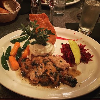 Moxie - Veal with lemon capers - New American Near Me - Sacramento, California Moxie - Veal with lemon capers - New American Near Me - Sacramento, California