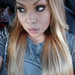 My hair color matched my extentions an looks amazing