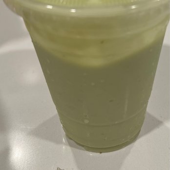 Pho Kim Long - Plastic piece of barcode, avocado skin bits, and who knows what other foreign material in my Smoothie.. - Vietnamese Near Me - San Jose, California