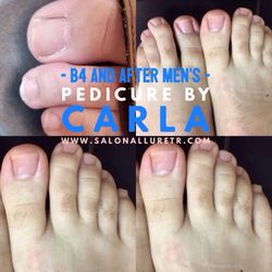Salon Allure - Men's Pedicure by Carla