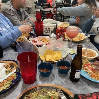 Cancun Mexican Restaurant - people eating and drinking - Mexican Near Me - Port Aransas, Texas