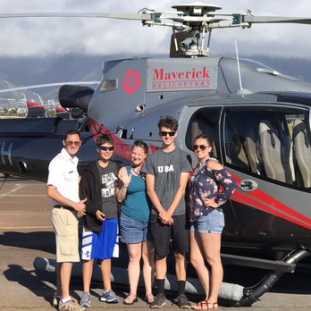 Maverick Helicopters - My family was so excited for the first helicopter ride ever. - Tours Near Me - Kahului, Hawaii