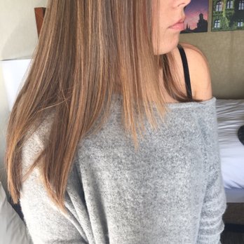 Salon Nouvelle - Unevenly cut hair, worst experience. Lady was rude and did not listen to what I wanted. - Hair Salons Near Me - New York, New York