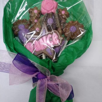 Pop's Biscotti & Chocolates - Chocolate bouquets hand painted for any occasion - Desserts Near Me - Wilbraham, Massachusetts