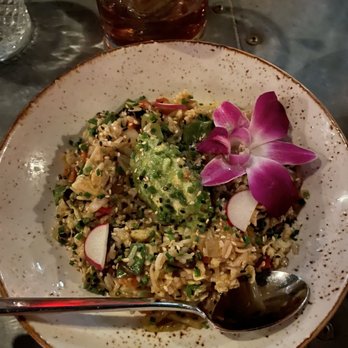 Cellar 335 - Avocado Fried Rice - Cocktail Bars Near Me - Jersey City, New Jersey