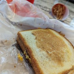 Steak ’n Shake - Frisco Melt. Some weird flavor in the cheese.